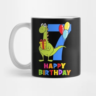7th Birthday Party 7 Year Old Seven Years Mug